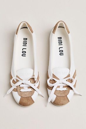 Bibi Lou Lace-Up Sneaker Flats