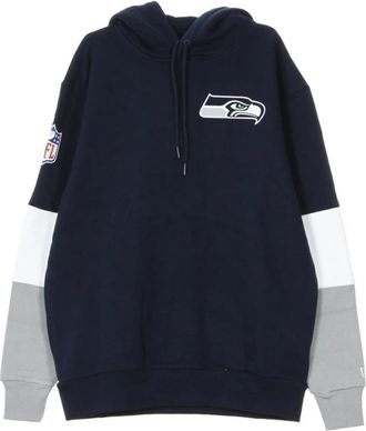 New Era Kleurblok Hoody Seasea - Heren - Hoodies - Blauw - XL - Hoodies & sweatvesten