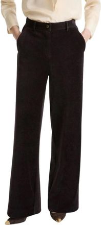 Marella Wijde broek - Dames - Broeken - Bruin - Maat: M