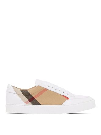Burberry House check low-top sneakers