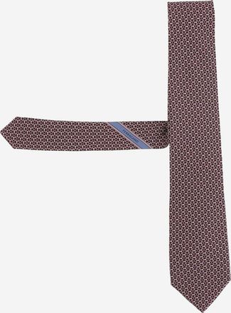 Ferragamo Corbata de seda con dise&ntilde;o estampado de Salvatore Ferragamo