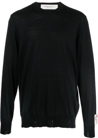 Golden Goose Golden Ms Regular Knit Crew Neck Light Wool Merino