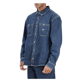 Dickies Camisa de Mezclilla - Shirts - Hombre - Azul - L