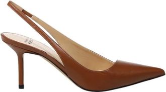 Francesco Russo Schoenen, Dames, Bruin, 37 EU, Asymmetrische Pomp