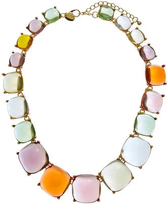 Kenneth Jay Lane Plated Collar Necklace