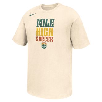 Nike Denver Summit Max90 Nike Mens NWSL T-Shirt in White | M11766DNFC26-NAT
