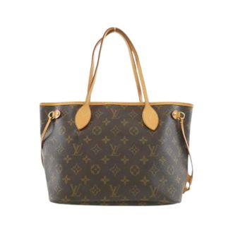Louis Vuitton Pre-owned Tote Bags, female, Brown, Size: ONE SIZE Pre-owned Monogram Neverfull Tote Bag