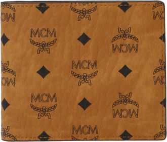 MCM Mcm, unisex, Accessoires, Bruin, Maat: ONE Size Leer
