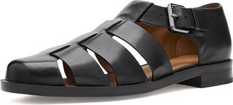 Johnston & Murphy Baldwin Fisherman Mens Shoes Black Sheepskin : 10.5 D (M), Leather