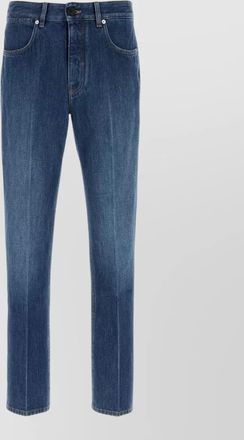 Givenchy straight leg denim trousers five pocket design