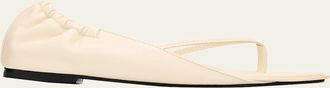 Jacquemus Les Infradit Leather Thong Sandals