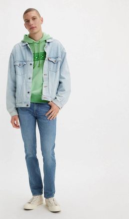 Levi's Mens Levis 511 Jeans Blue Denim Slim Fit Authentic Soft Straight RED862