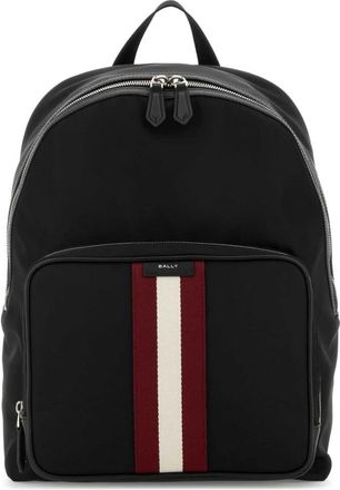 Bally Canvas rugzak - Heren - Rugzakken - Zwart - ONE Size - Tassen