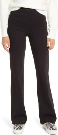 Lyssé ntials Wide Leg Denim Trousers in Black at Nordstrom, Size X-Large