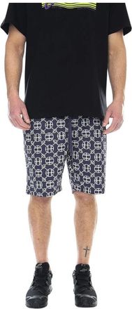 HUF Bermuda - Heren - Korte Broeken - Blauw - XL - Katoen - Korte Broeken