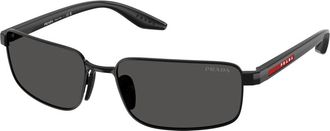 Prada Linea Rossa PS B54S - Heren - Zonnebrillen - Zwart - 59 MM - Accessoires