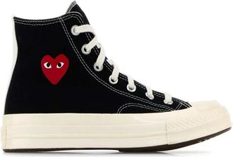 Comme Des Gar&ccedil;ons Chuck 70 High-Top Sneakers - Dames - Sneakers - Zwart - 43 EU - Katoen - Schoenen
