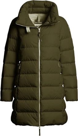 Parajumpers Malandra Lange Daunenjacke - Heren - Winterjassen - Groen - S - Leer - Jassen