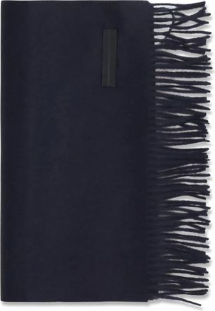 Ermenegildo Zegna Sciarpa in cashmere Oasi con frange - - Accessories - unisex - Blu - ONE SIZE