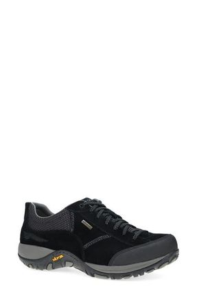 Dansko Paisley Waterproof Sneaker in Black Suede/Grey Smooth at Nordstrom, Size 10.5-11Us