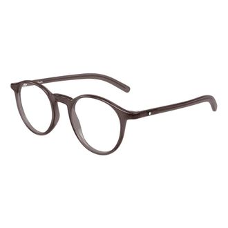 Montblanc Mb 0329O Optisch Montuur - Heren - Brillen - Bruin - 49 MM - Accessoires