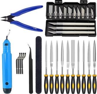 OEM Juego De 32 Herramientas Para Impresoras 3d: Limpieza Y Acabado