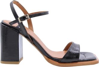 &Aacute;ngel Alarc&oacute;n Sandaal - Dames - Sandalen met hakken - Zwart - 36 EU - Schoenen