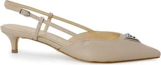 Guess P pumps met puntige neus en gesp/strik - Dames - Pumps - Beige - 36 EU - Schoenen