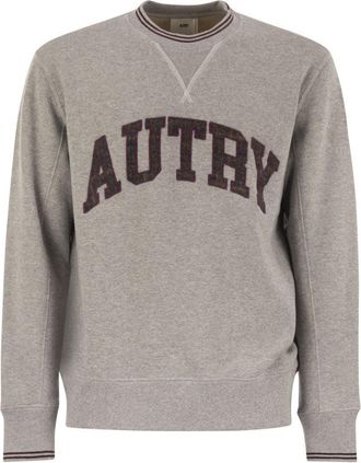 Autry Crew-Neck Sweatshirt With Logo
