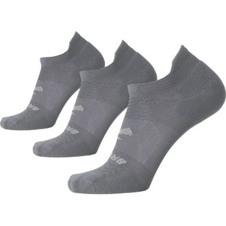 Brooks Run-In Crew Socks - 3 Pairs Gray M