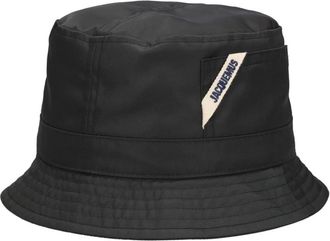 Jacquemus Le Bob Ovalie Logo Bucket Hat
