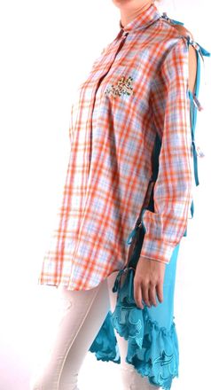 Marco De Vincenzo Hemd Orange