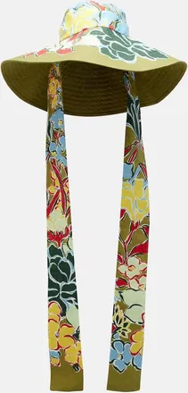Alemais Al&eacute;mais Solstice floral cotton sun hat