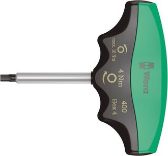 Wera Destornillador Dinamom&eacute;trico 400 Hex 6kt 4mm 4 Nm Ajuste Fijo Wera