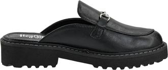 Corkys Footwear Womens Wingin It Heeled Mule In Black Smooth