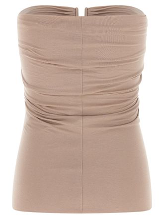 Rick Owens Alannah Bustier Top - Beige