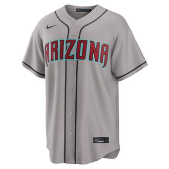 Nike Corbin Carroll Arizona Diamondbacks Nike Mens MLB Replica Jersey in Grey | RP26DKRDDQ9-6KK