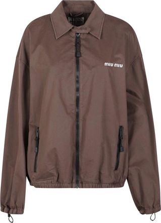Miu Miu Mujer, Chaquetas, Marr&oacute;n, Talla: M