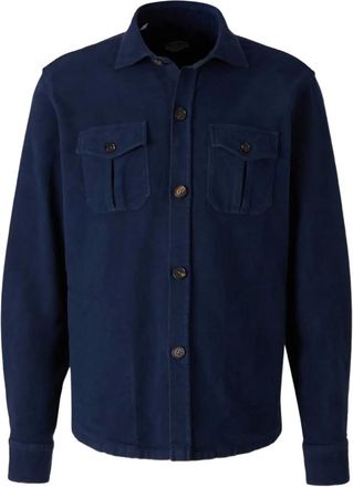 Vincenzo Di Ruggiero Napoli Camicia con bottoni - Blu