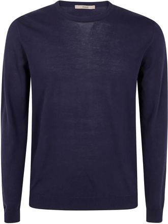 Tシャツ・カットソー NUUR FW24 LONG SLEEVES ROUND NECK SWEATER (A03201 A0310) Nuur Long Sleeves Round Neck Sweater In Black | ModeSens