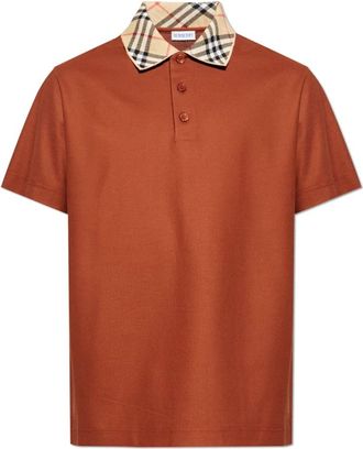 Burberry Polo Shirts - Heren - Polos - Bruin - S - Tops