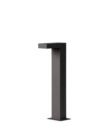 Lucide L&aacute;mpara baliza de aluminio con 1 led integrado, antracita