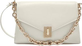 Furla Meridiana Bag - Dames - Schoudertassen - Beige - ONE Size - Leer - Tassen