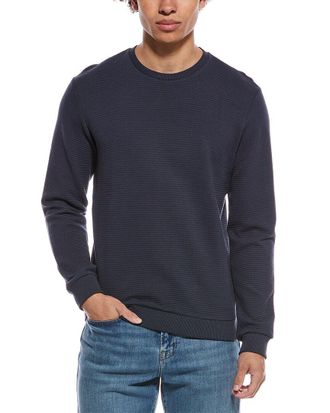 Reiss Matthew Textured Crewneck T-Shirt