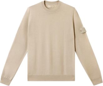 Stone Island Uomo, Maglie, Beige, L, new