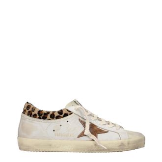 Golden Goose Superstar Donna Ledersneaker Beige/Braun