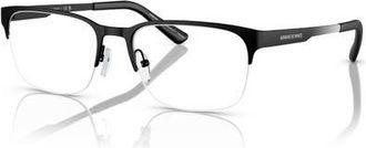 A|X Armani Exchange 55mm Rectangle optical glasses in Black at Nordstrom