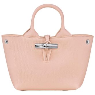 Longchamp Le Roseau Xs Top Handle Leather Bag