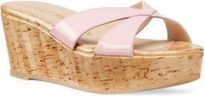 Stuart Weitzman Carmen Wedge Sandal in Blossom at Nordstrom Rack, Size 6.5