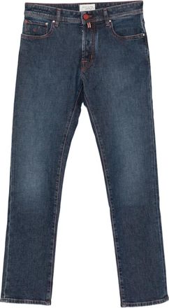 Jacob Cohen topstitch jeans - Blue